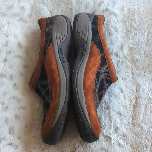 Merrell Women's Brown Suede Encore Burst Bracken Mule Clog Slipon Shoes Size 11 - Picture 7 of 8